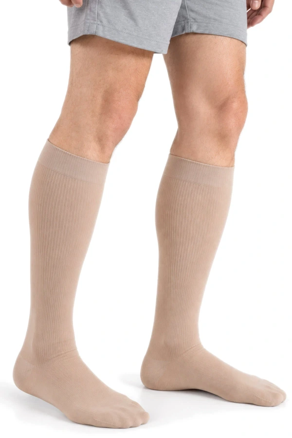 Juzo® Adventure Cotton Men KKL2, Kompressionsstrumpf Klasse 2 für Männer