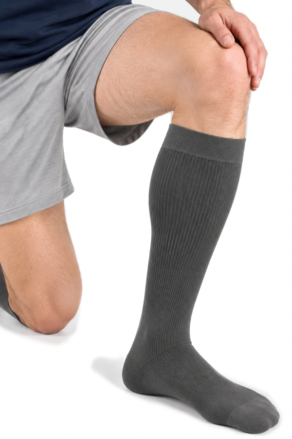 Juzo® Adventure Cotton Men KKL2 in cool grey für Männer