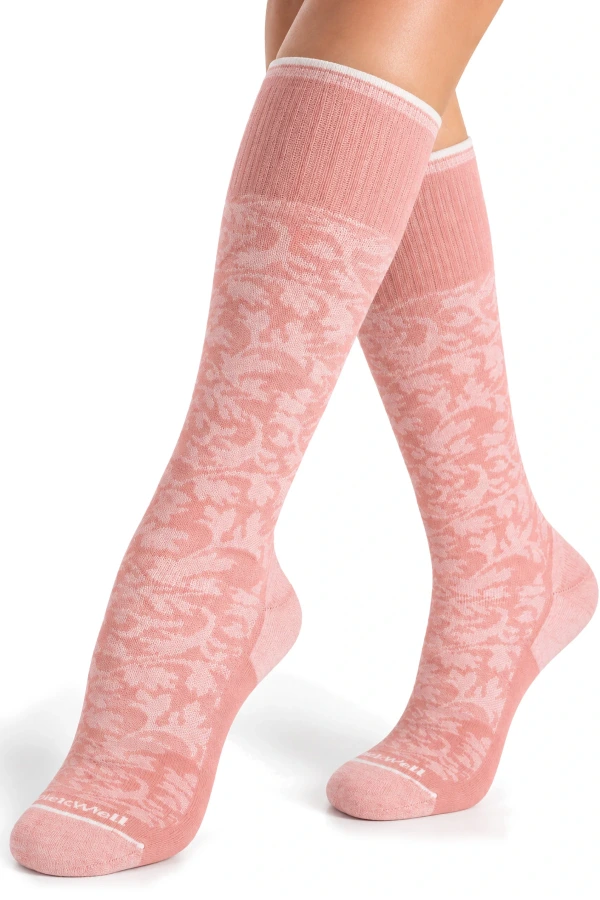 Damask Women by SockWell in Rose