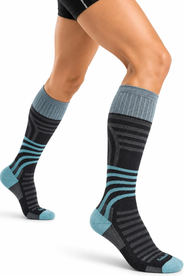 Track-Field Sports Black Women by SockWell