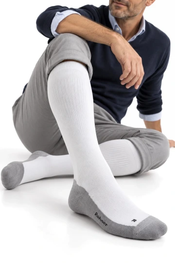 Rohner Compression Energy Socks in weiss