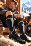 Rohner Thermal Deluxe in schwarz mit Merinowolle, Kaschmir und Seide
