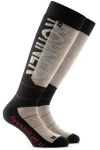 Rohner Downhill Jet II Skisocke in Beige, freigestelltes Paar