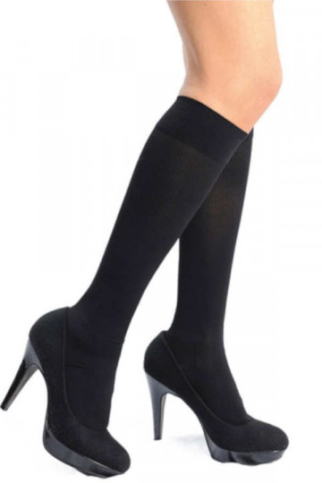 Viva micro 12 Stützstrumpf in schwarz