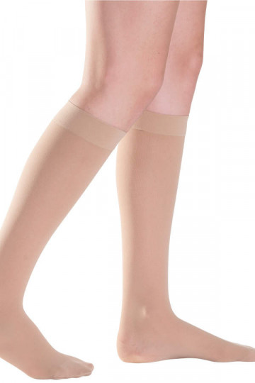 HIGHLIGHT for women Kniestrumpf beige