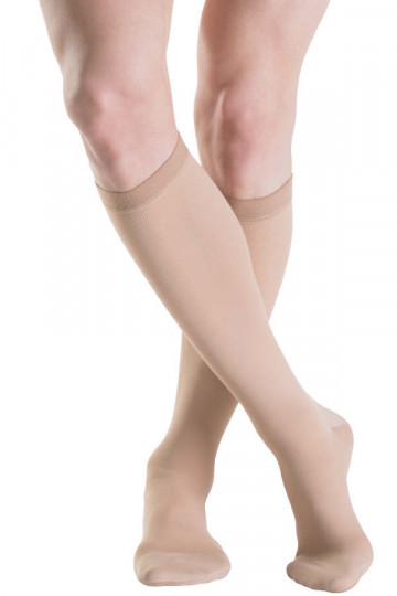 Sigvaris Cotton Kompressionsstrümpfe mit Baumwole in natur