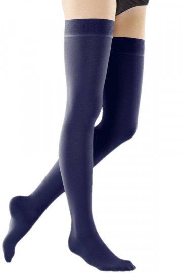 VenoTrain soft Kompressionsstrumpf in marine blau
