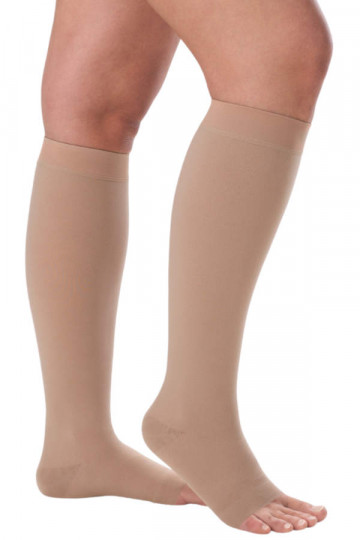 Juzo® Dynamic Cotton AD KKL2 mit offenem Fuss