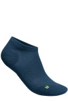 Leichte Laufsocken Lowcut mit Polsterung in blau