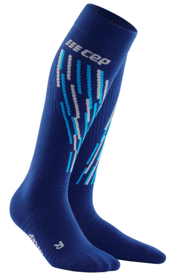 CEP Ski Thermo socks in yellow