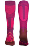 Ski Performance Compression Socks in Pink