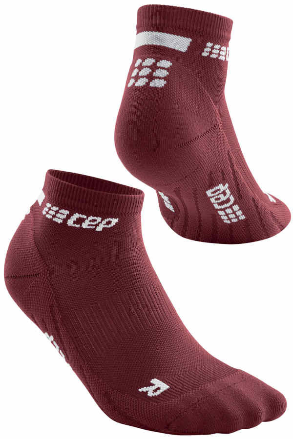 CEP Low Cut Run Socks red