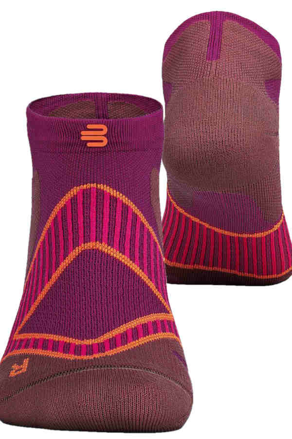 Run Performance Low Cut Socks für Damen, weiss