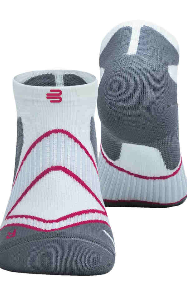 Run Performance Low Cut Socks für Damen, weiss