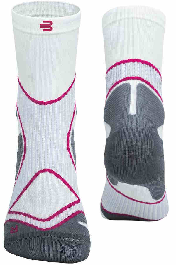 Run Performance Mid Cut Socks Laufsocken Herren weiss