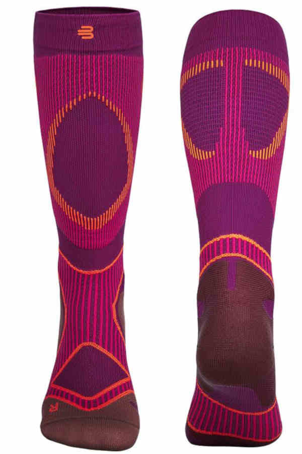 Run Performance Compression Socks Damen Laufsocken in pink