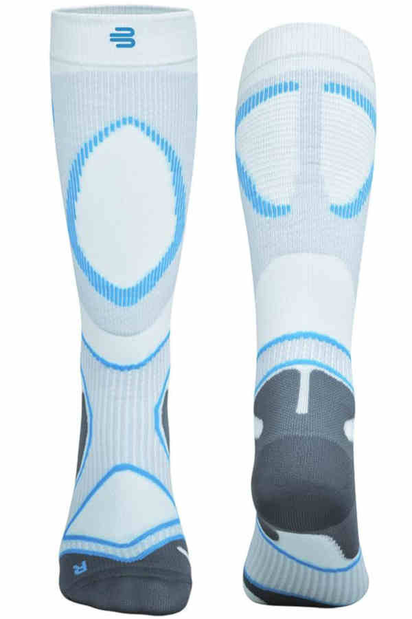 Run Performance Compression Socks für Herren in weiss