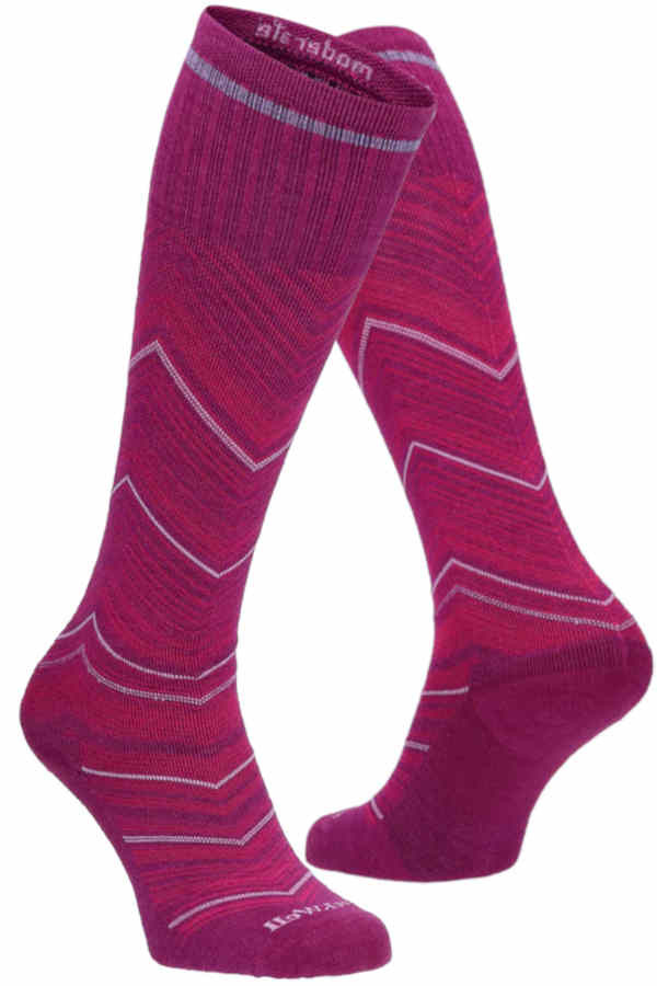 Stützsocken Merino Full Flattery mit extra-weiter Wade