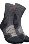 Outdoor Merino Mid Cut Socks Men in lava grey