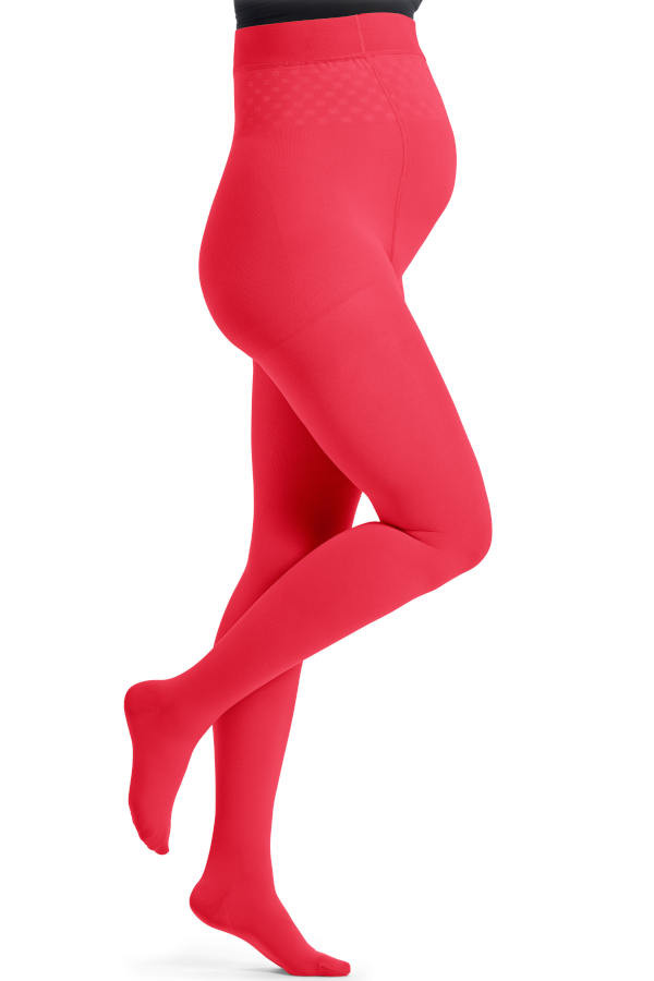 Sigvaris® Style Color Schwangerschafts Kompressionsstrumpfhose in rosa