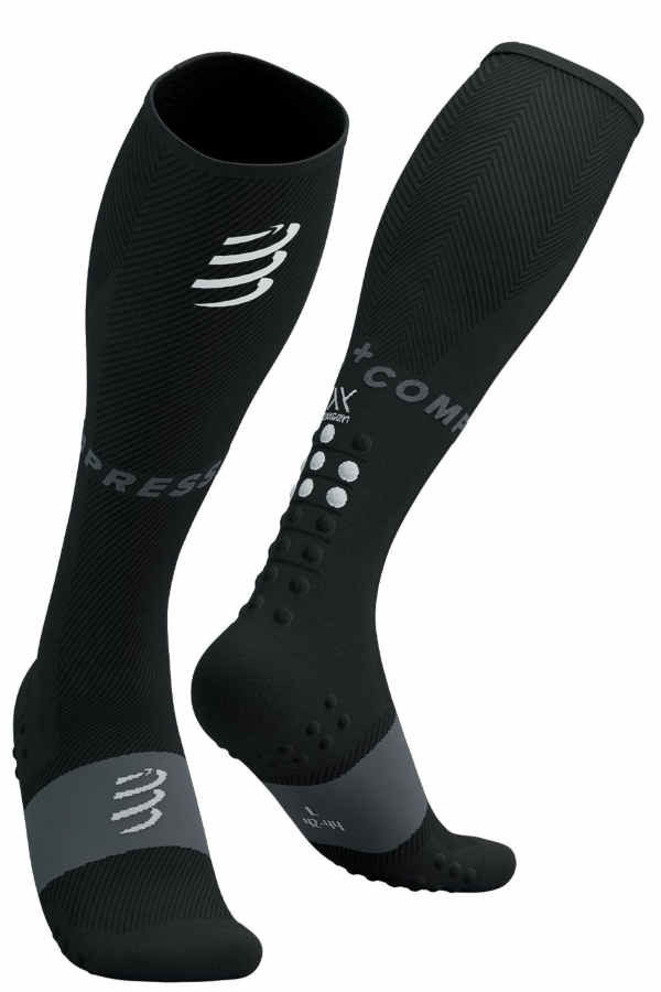 Full Socks Oxygen Compressport in weiss