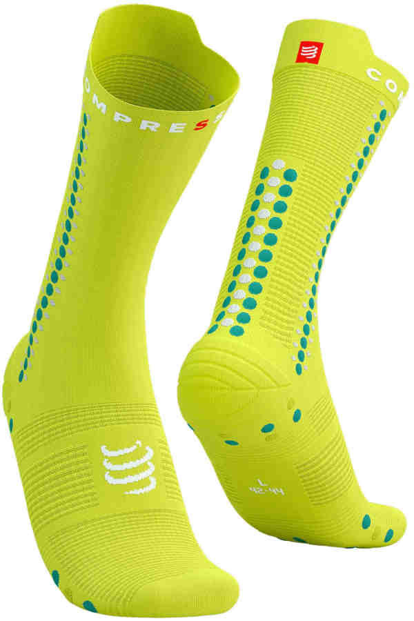 Pro Racing Socks V4.0 Bike in gelb