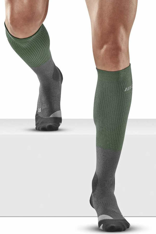 CEP Hiking Merino Compression Socks sand