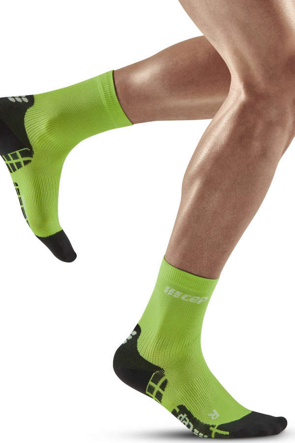 CEP ultralight short socks Laufsocken in grün