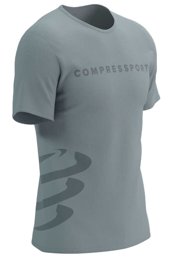 Compressport® Short Sleeve Shirt Men grau front