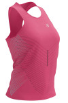 Compressport® Performance Singlet Women in pink front