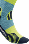 Trail Run Compression Socks Men in Bright Lemon Detail Fuss