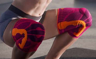 Anwendung der Sports Knee Support im Sport