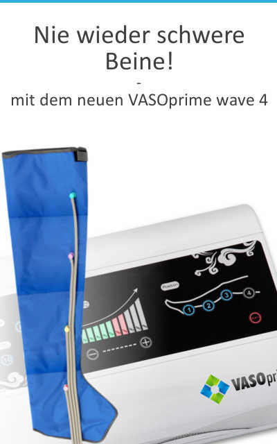 VASOprime Lymphdrainage Gerät