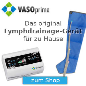 VASOprime Lymphdrainage-Gerät