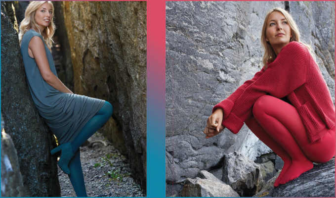 Die neuen Fashion Colors von Bauerfeind: Ocean und Coral.