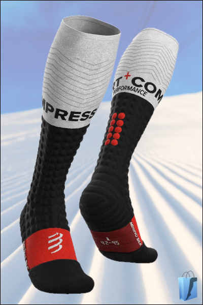 Alpin Ski Merino Full Socks von Compressport