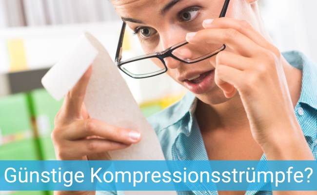 Günstige Kompressionsstrümpfe