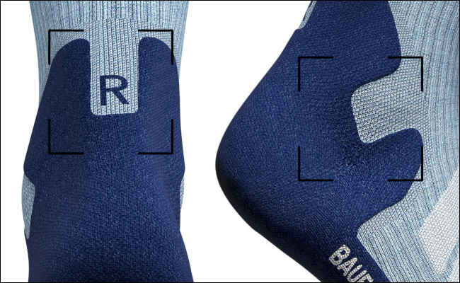 Achillessehnen- und Knöchelschutz für beschwerdefreie Wanderungen mit den Merino Socken