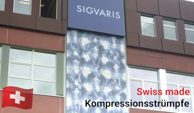 Besuch Sigvaris St. Gallen - Firmengebäude
