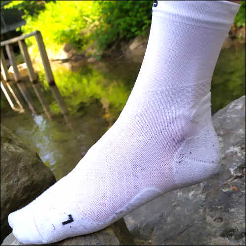 Detailaufnahme der Ultralight Mid-Cut Socks von Bauerfeind