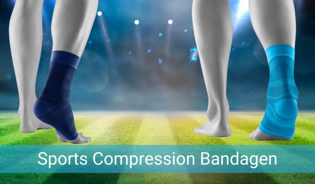 Sports Compression Support Bandagen von Bauerfeind