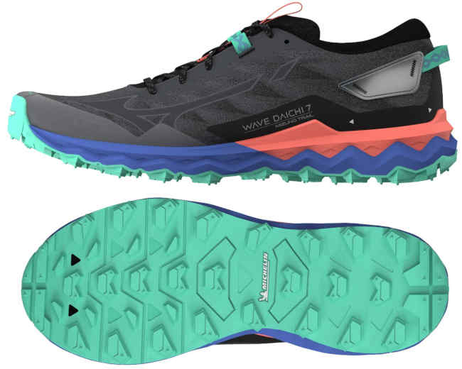 Trail Running Schuhe mit grobem Profil