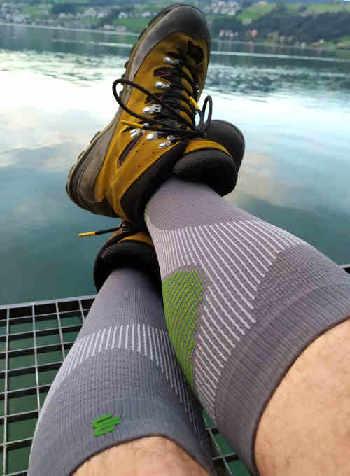 Performance Wandersocken an warmen Tagen