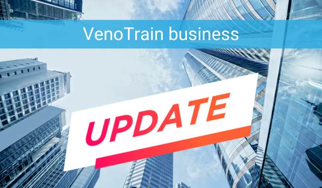 VenoTrain business in neuen Farben