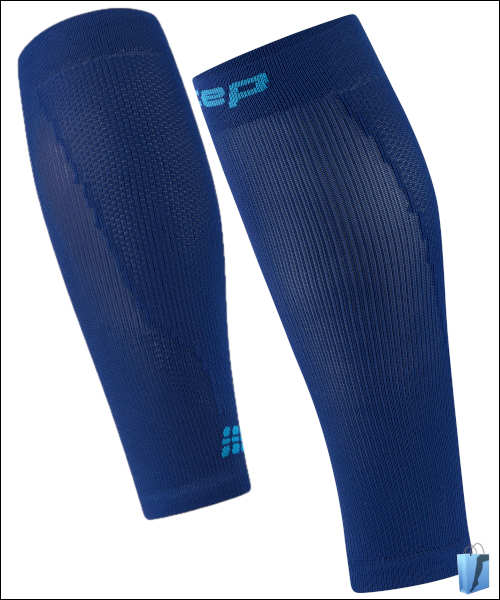 CEP Core Run Calf Sleeves 5.0 in blau