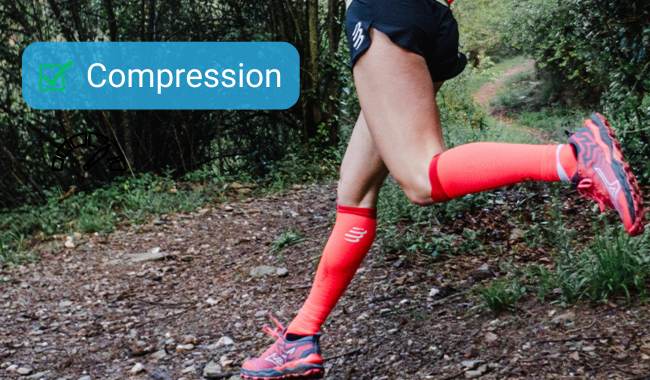 Kompression im Sport - Anwendung von Compression Sleeves