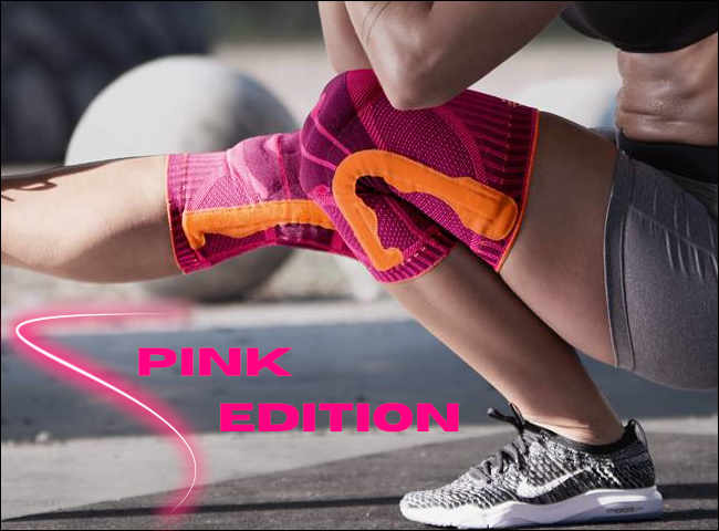 Pink Edition - Die Stylische Knee Support im neuen Design