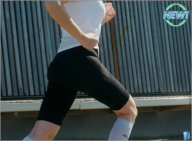 Laufen mit den CEP Compression Run Shorts for women