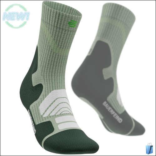 Mid Cut Merino Wandersocken für Damen