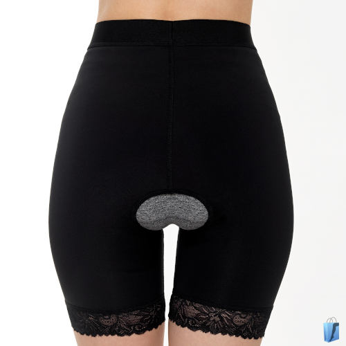 Kompressions-Shorts mit Intimöffnung